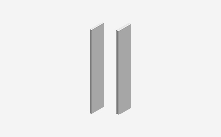 Стена перегородки и внешняя настенная панель