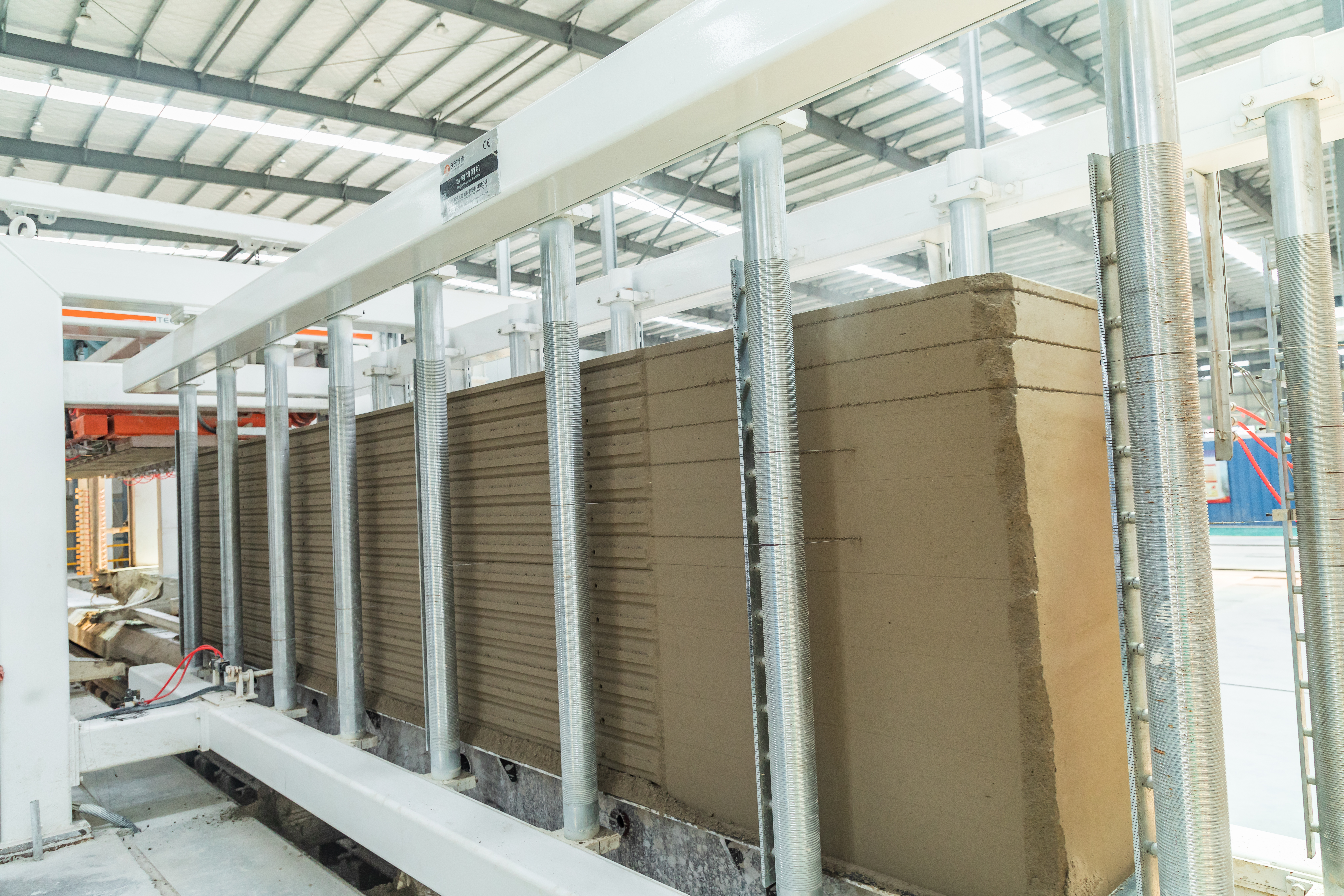 Набор машины для резки блоков с низким уровнем шума