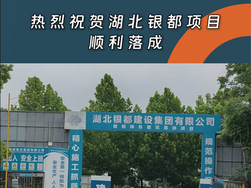 Теплые поздравления с успешным завершением проекта Hubei Yindu
