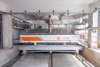 Большие бетонные блоки с твердыми бетонными блоками подпорной стены