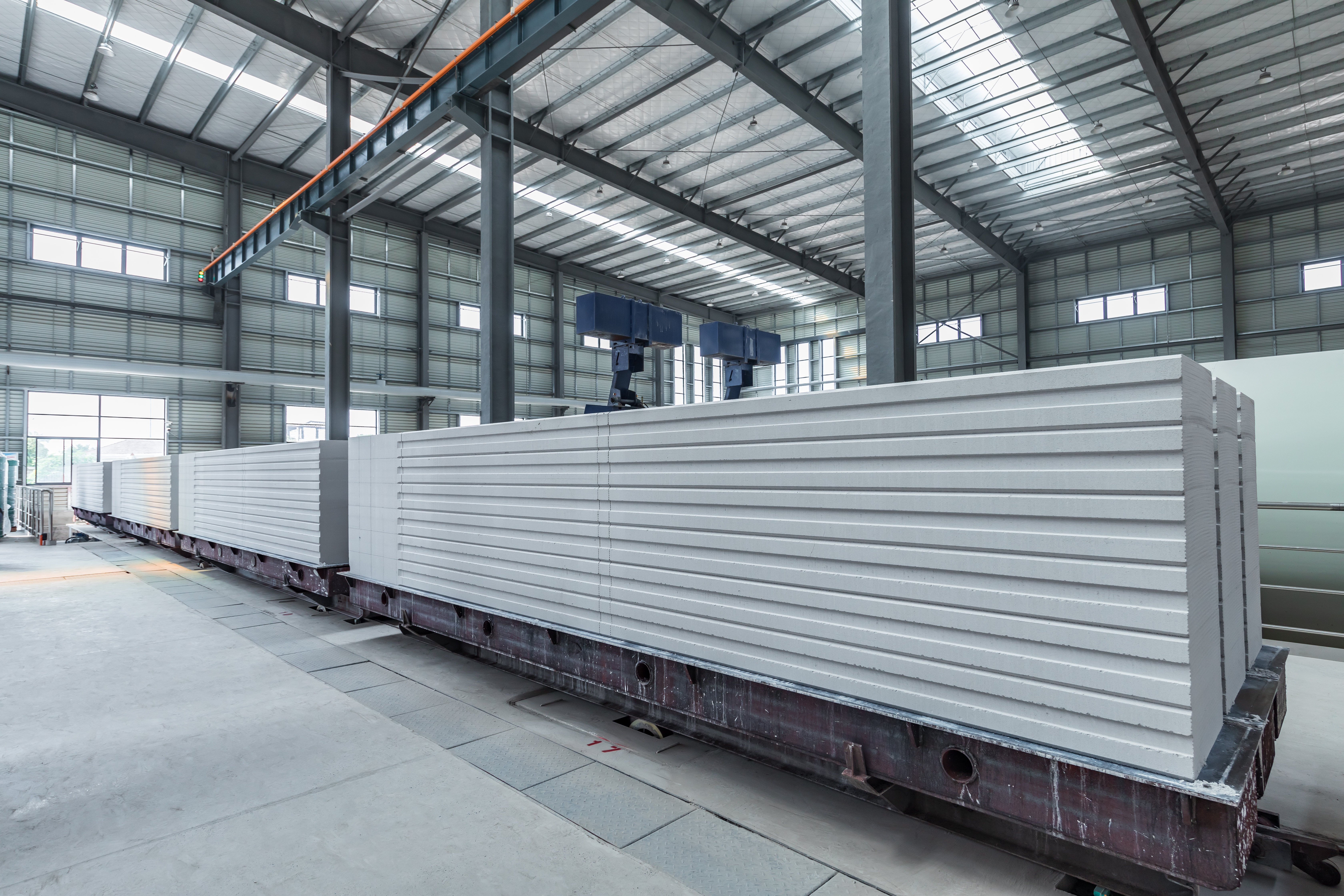 Подкрепление гладкая поверхность AAC боковая пластина для плоского пирога